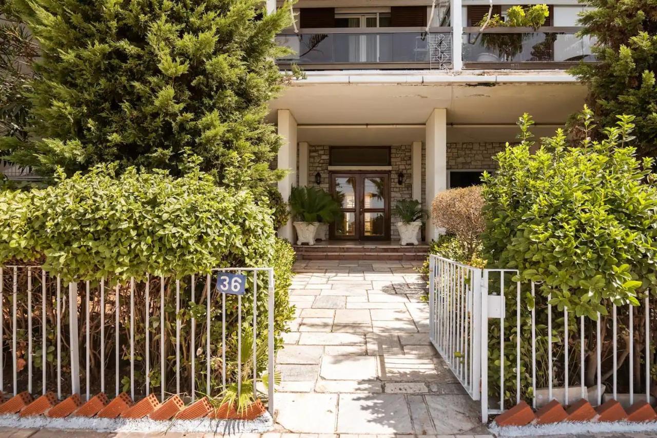 Athens Riviera Apt With Seaview, 15' To Acropolis Bagian luar foto