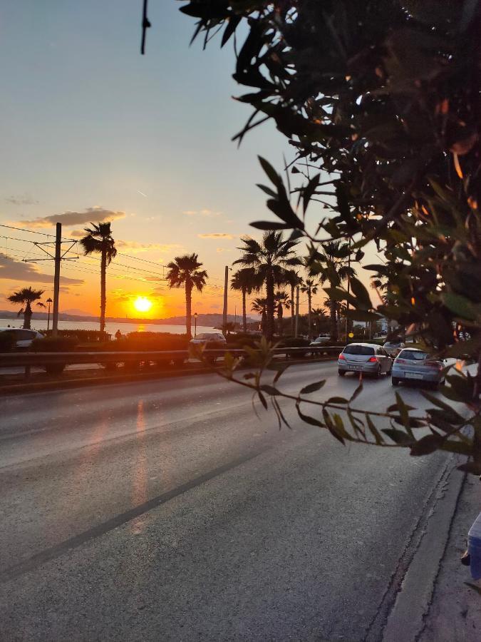 Athens Riviera Apt With Seaview, 15' To Acropolis Bagian luar foto