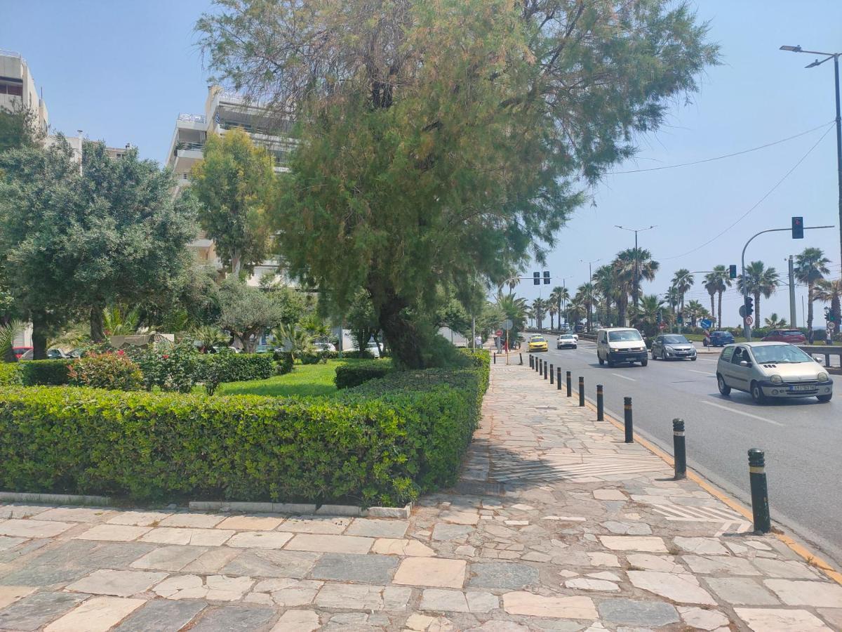 Athens Riviera Apt With Seaview, 15' To Acropolis Bagian luar foto